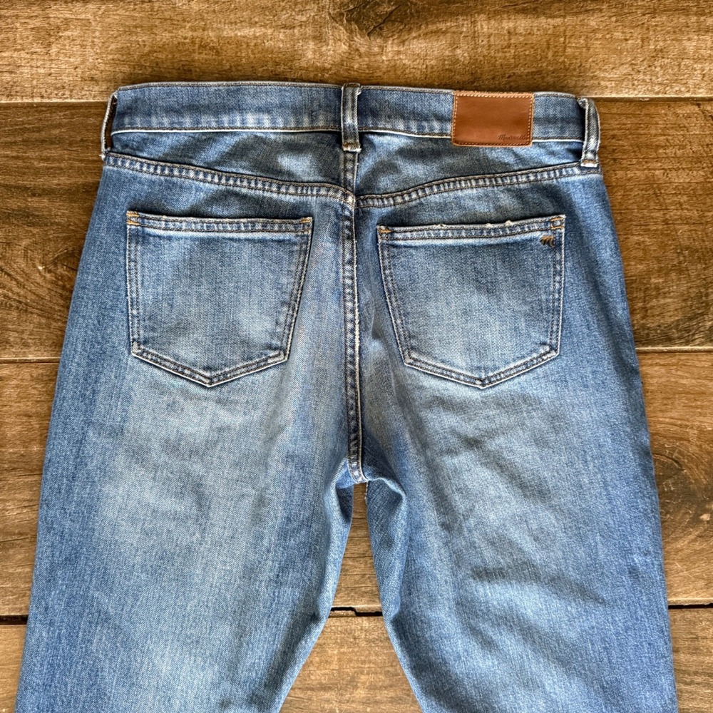 Madewell Women's The Slim Walton Wash Boyjean, Indigo Blue,25 - Picture 9 of 13